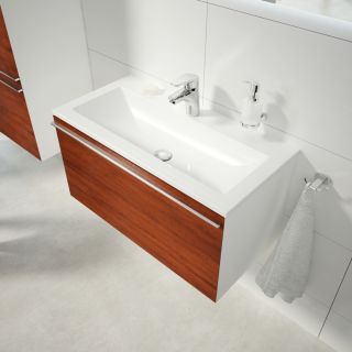 Ravak Тумба под умывальник SD 1000 Clear белая/вишня